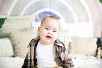 Children mini session portrait of a smiling child photographed in a Bunbury studio by Carien Lee Photography, South West WA children photographer.