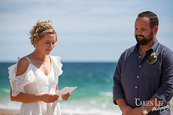 Candid laughter and joy at a Bunbury wedding captured by Carien Lee Photography