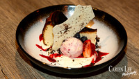 Photo of dessert for a menu in Margaret River