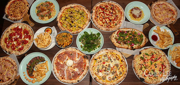 margaret River photograph of pizza for a restaurant