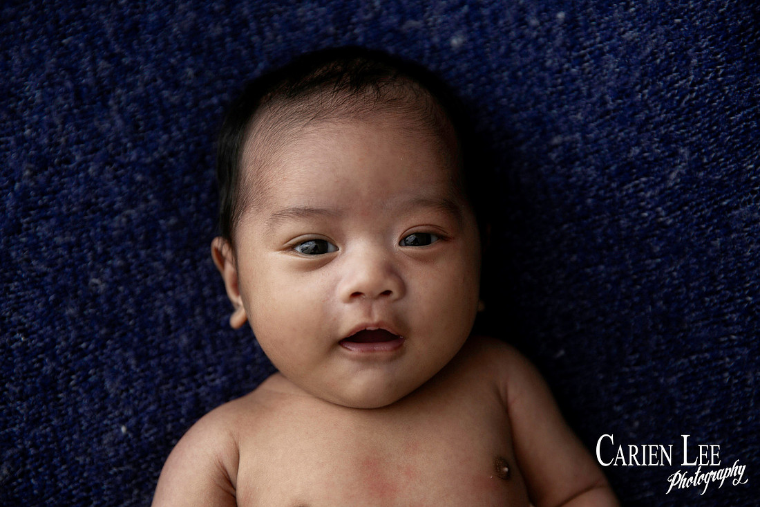 newborn baby photographed in Bunbury