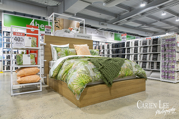 Shoppers browsing homewares at Harris Scarfe Bunbury opening