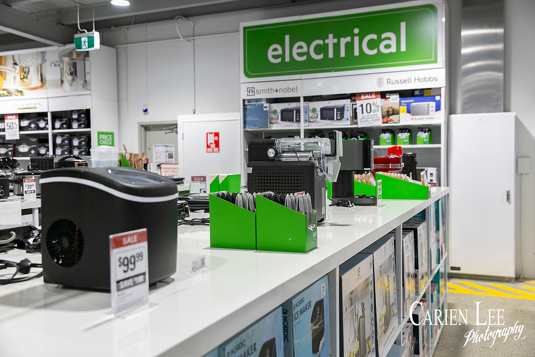 Harris Scarfe Bunbury retail store interior display