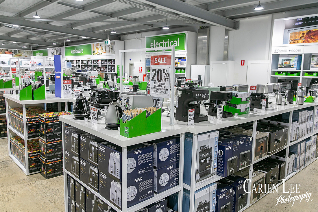 Harris Scarfe Bunbury retail store interior display