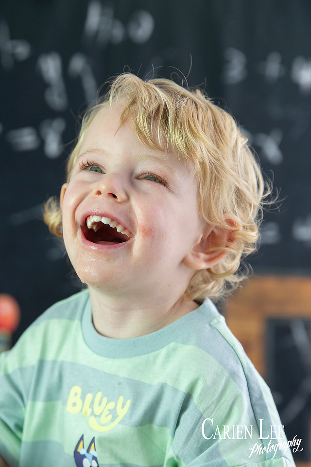Child portrait taken during a daycare photography session in Bunbury with natural expressions and soft lighting