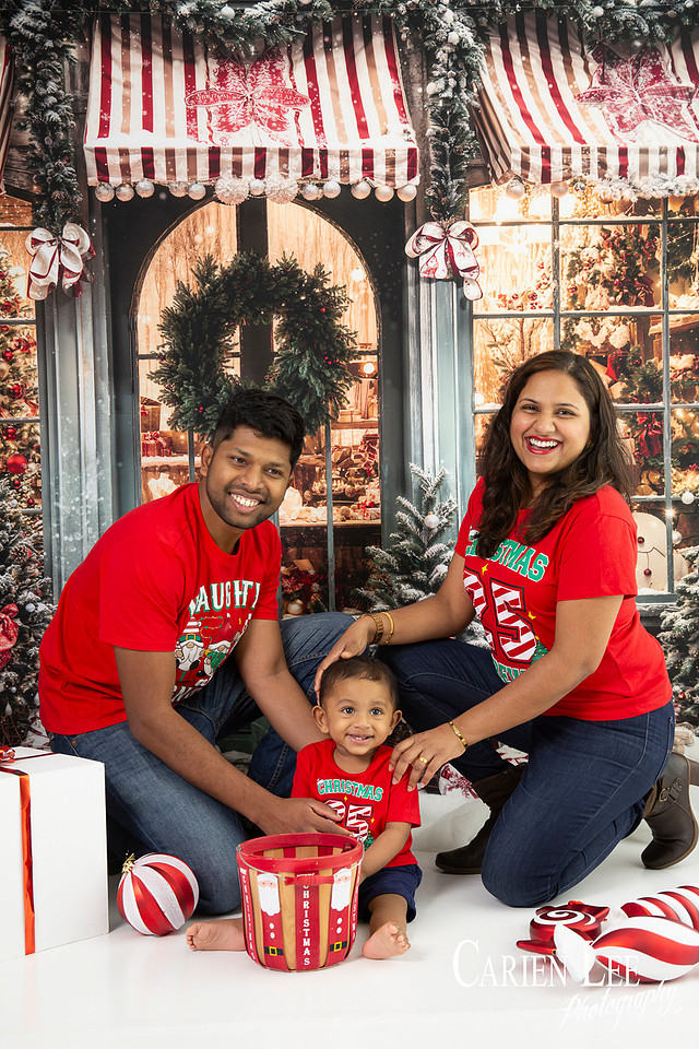 Christmas mini photography session with Santa in Bunbury Western Australia