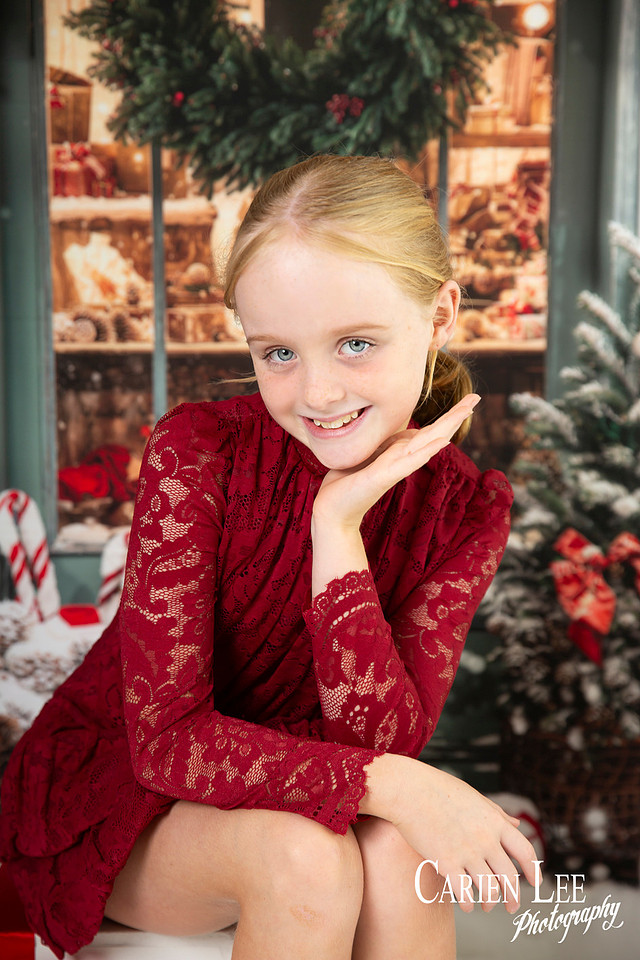 Christmas mini photography session with Santa in Bunbury Western Australia