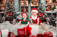 Christmas mini photography session with Santa in Bunbury Western Australia