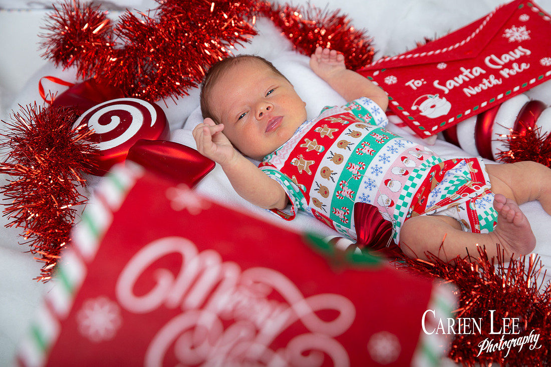 Christmas mini photography session with Santa in Bunbury Western Australia