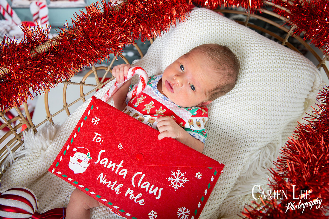 Christmas mini photography session with Santa in Bunbury Western Australia