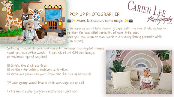 Donnybrook Pop-up photographer