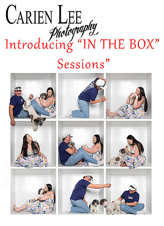 A fun in the box photography session for Balingup couple