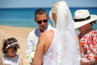 Bunbury wedding photographer capturing beach ceremony