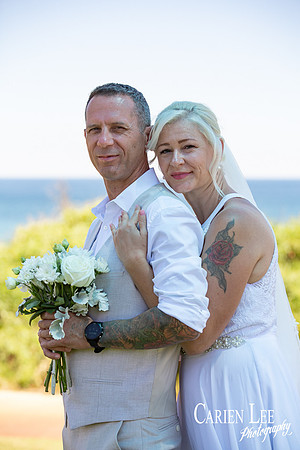 Bunbury wedding photographer capturing beach ceremony