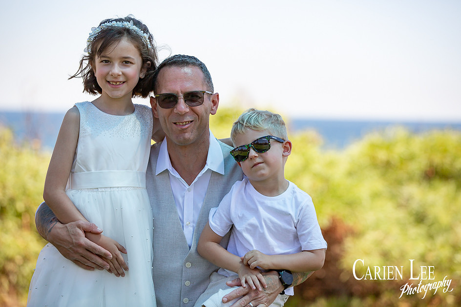 Bunbury wedding photographer capturing beach ceremony