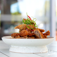 Burger and fries food photography for Uber Eats restaurant listing in Bunbury Western Australia