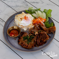 Burger and fries food photography for Uber Eats restaurant listing in Bunbury Western Australia