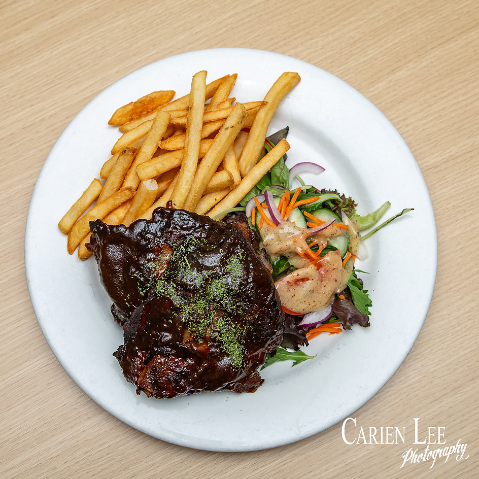 Food and drink photography at The Tav Sports Bar Busselton highlighting menu items and beverages.