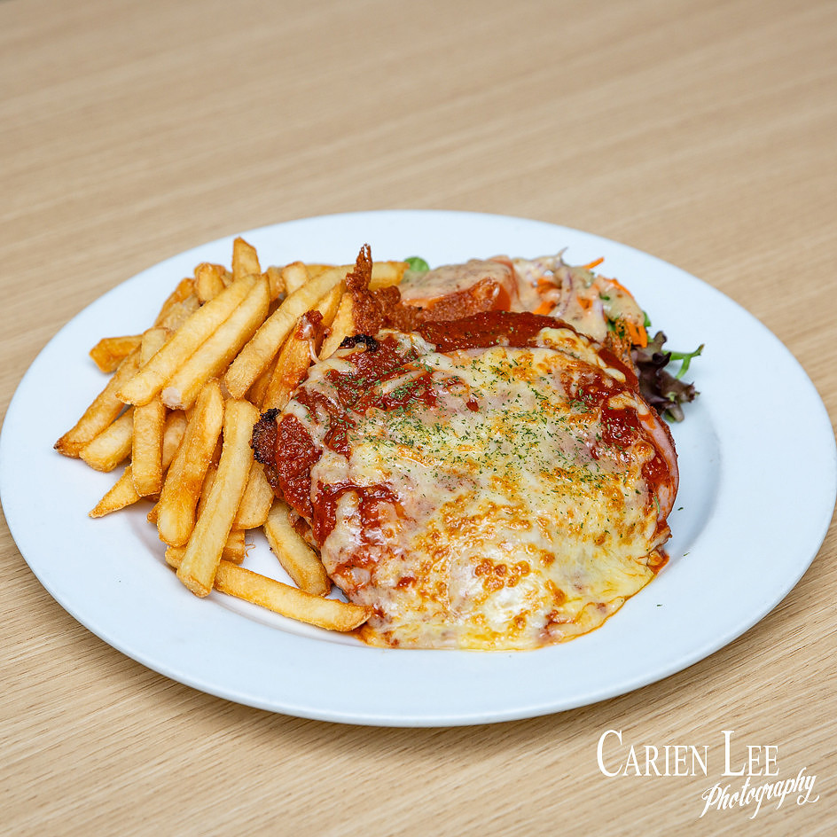 Food and drink photography at The Tav Sports Bar Busselton highlighting menu items and beverages
