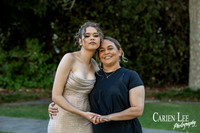 Elegant ball gown portrait photographed before school formal event in Bunbury WA