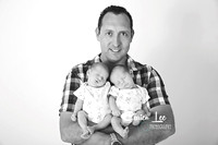 Four brothers under two years old family photography Bunbury