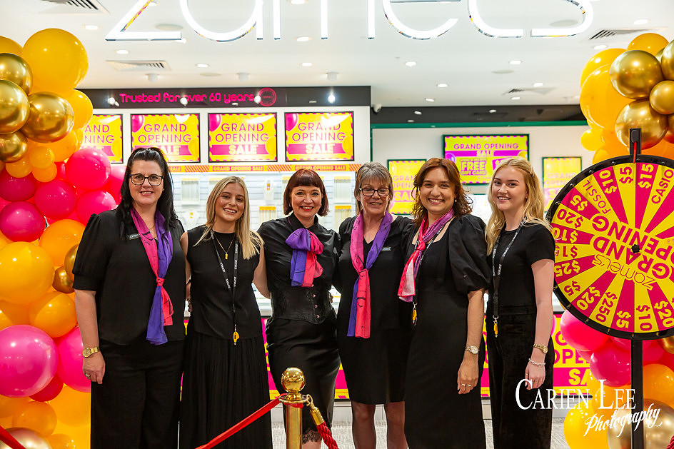 Zamels Bunbury grand opening jewellery display