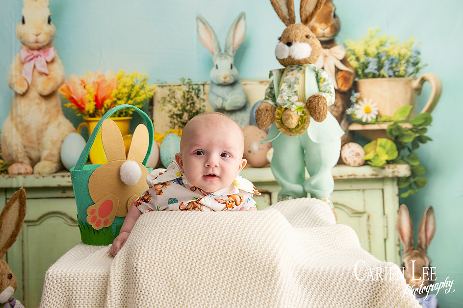 special easter setup in bunbury photography studio