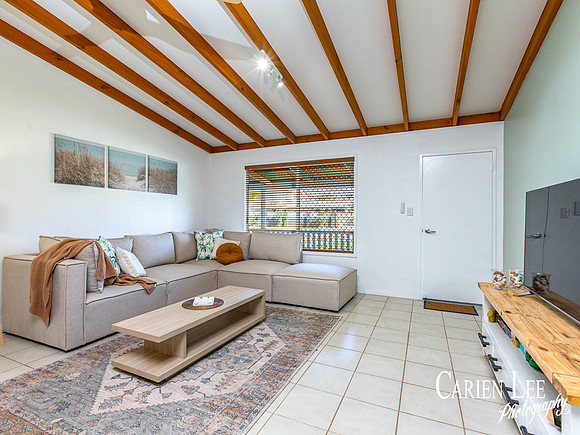 Living room of a Mandurah short term rental