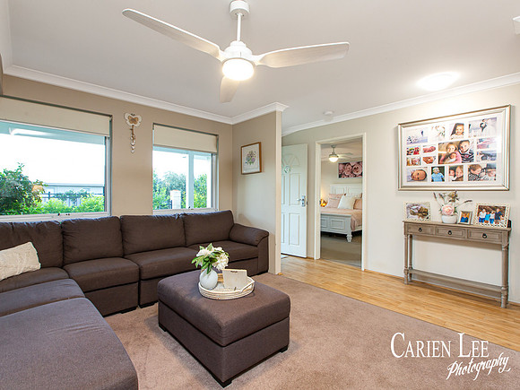 Living room of a house in Dalyellup