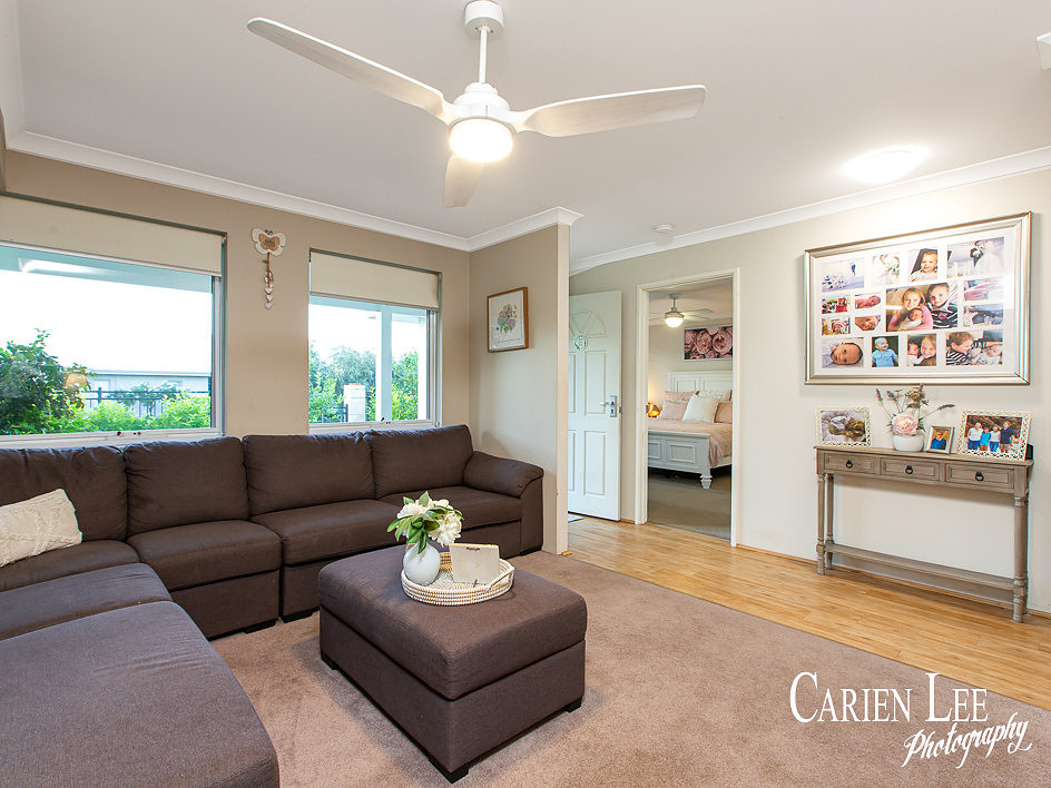 Living room of a house in Dalyellup
