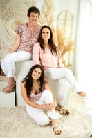 Beautiful bond between a grand mother, mother and daughter