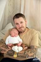 Father and son in Family session In Bunbury