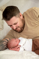 father and baby during a mothers day session in bunbury