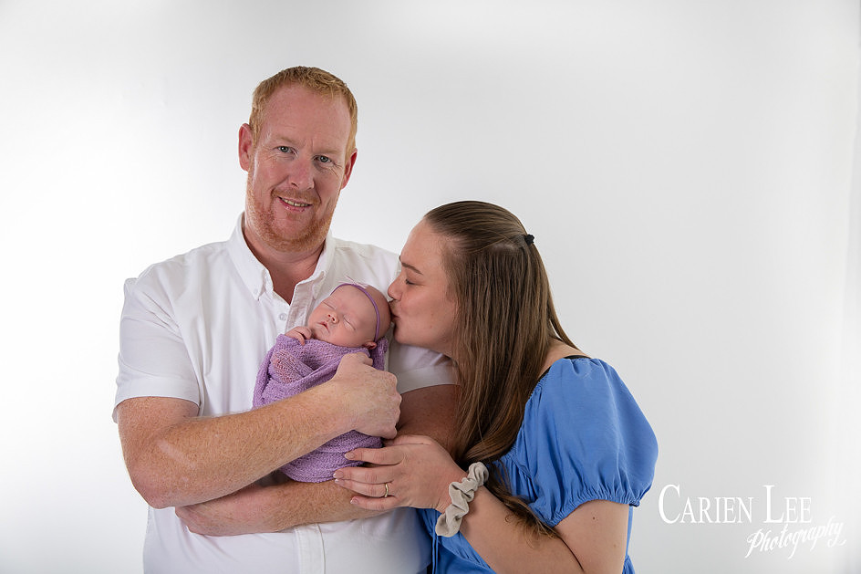 Newborn Family Photo in Bunbury