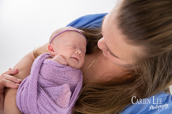 Mother and newborn Baby