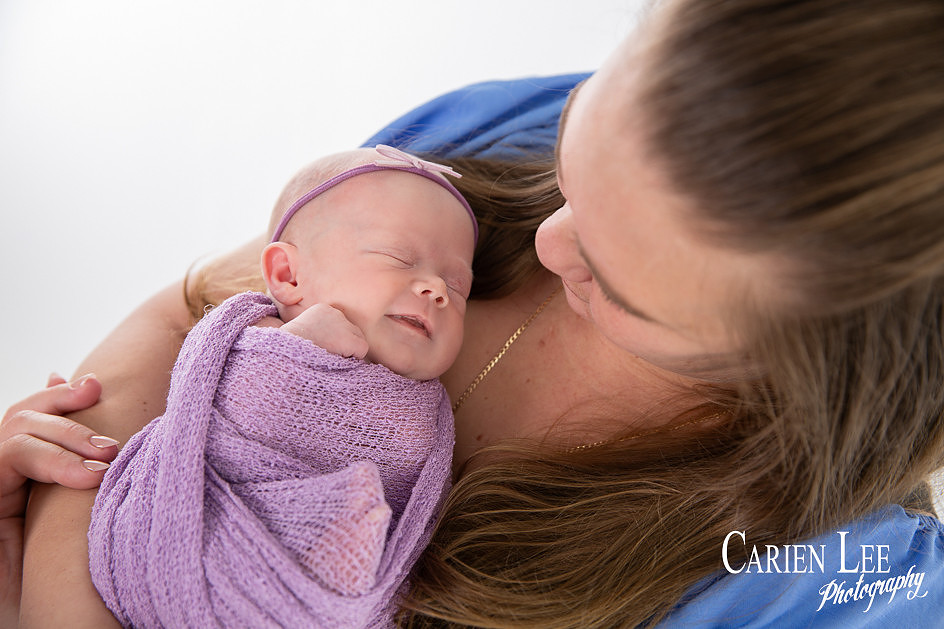 Mother and newborn Baby