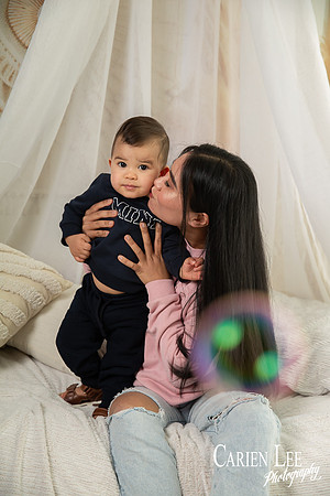 Mothers and son photo in bunbury studio for mothers day mini session