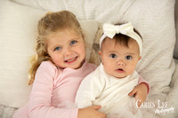 photo of 2 girls during mothers day session