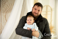 photo of a father and daughter in Bunbury studio