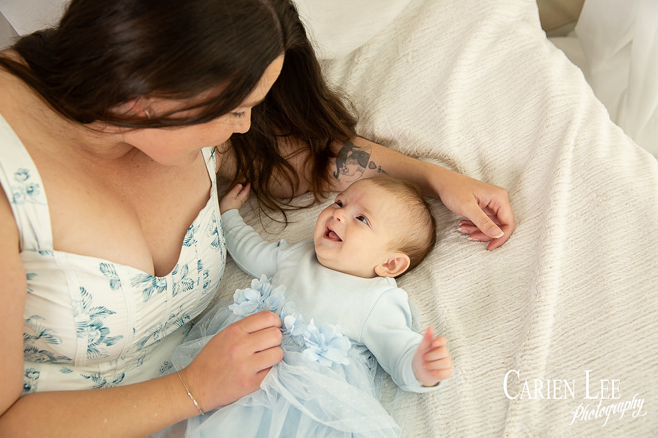 photo of a mother and baby during mothers day session in Bunbury