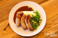 Exchange hotel Bangers and mash