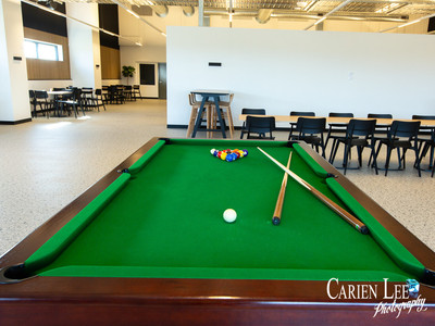 Photo of a pool table in communal area in Australind residential village