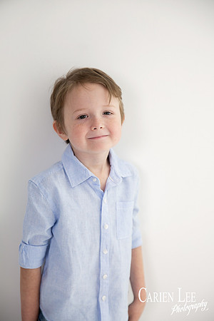 Smiling boy during a photo shoot in Bunbury