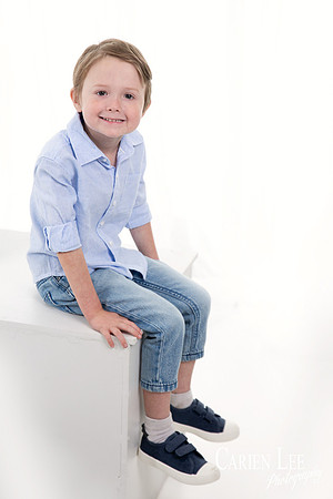 Elegant timeless portrait of a young boy in Bunbury Studio