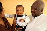 Birthday boy and his parents during a photo session in Dalyellup