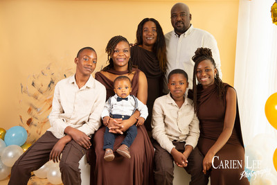 Chigudu Family during a photo Session in Bunbury studio