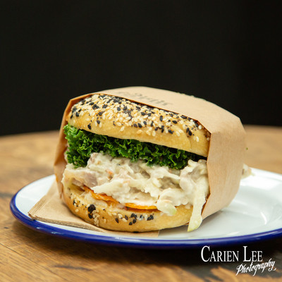 Roll with salad At Little Farm Margaret River