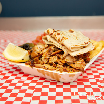 Chicken Platter Food Photography In Margaret River