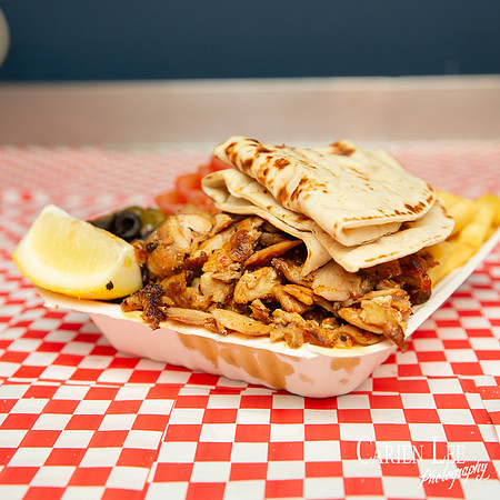 Chicken Platter Food Photography In Margaret River
