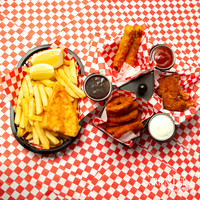 Seafood Basket photography in Margaret RIver, Uber Eats